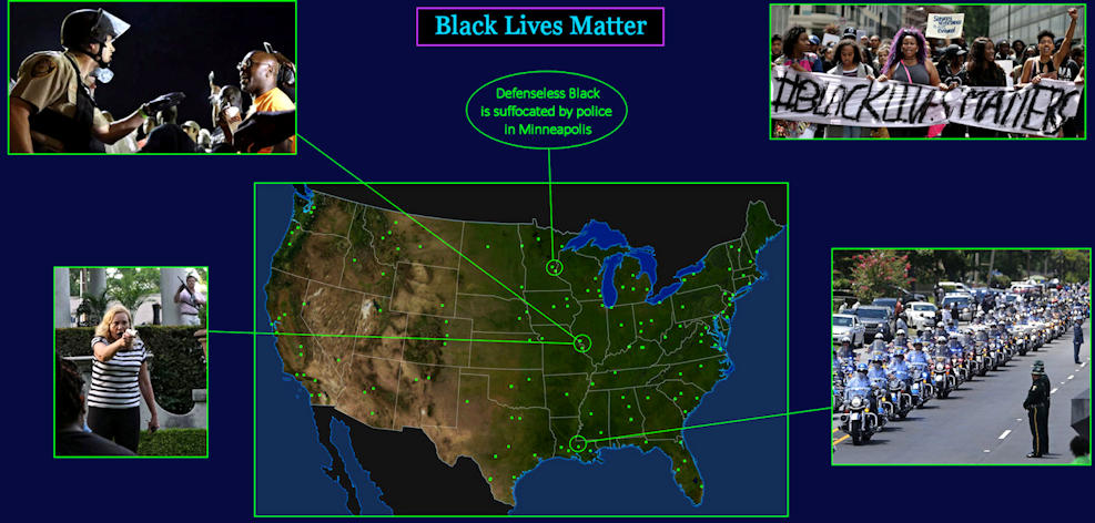 #BlackLivesMatter, Rodney King protests, 2015